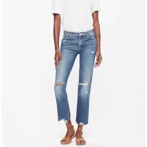 MOTHER The Rascal Ankle Chew Jeans Learning To Hula 25